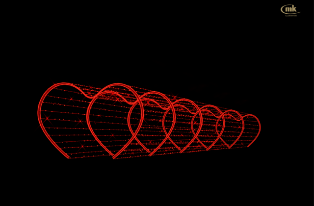 Heart light Tunnel