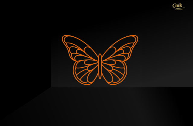Reganic Butterfly Large Flat