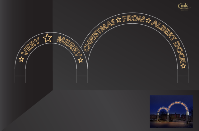 Entrance Double Arch