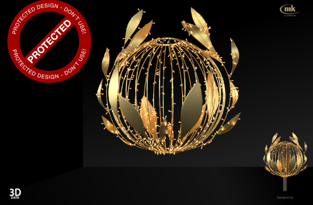 Lamp Laurel Ball