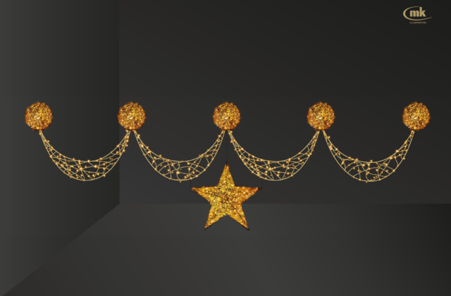 Christmas Curtain