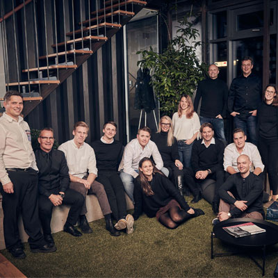 Photo of the team of MK Illumination Sweden.