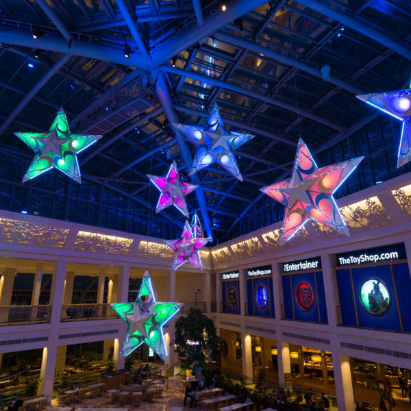 Get more results for your shopping center’s festive lighting budget with multi-season coverage