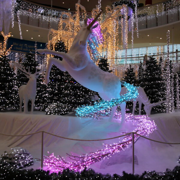 Westfield Mall of Scandinavia’s “Wow, vinterlandskap” nominated for Swedish Design Prize | MK Illumination Sweden | Christmas Lighting & Decoration